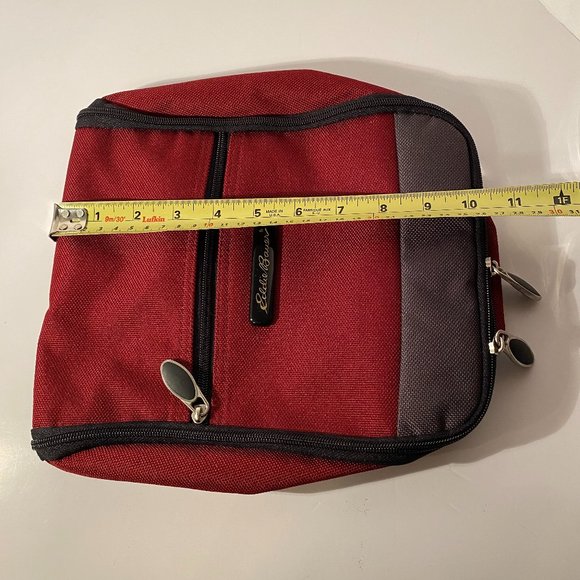 Eddie Bauer Small Toiletries Nylon Zippered Travel Bag  Unisex - Picture 5 of 8